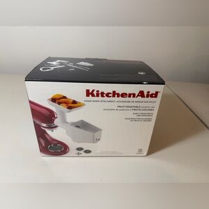 NWT KitchenAid Stand Mixer Attachment - Red and White/Never Opened!